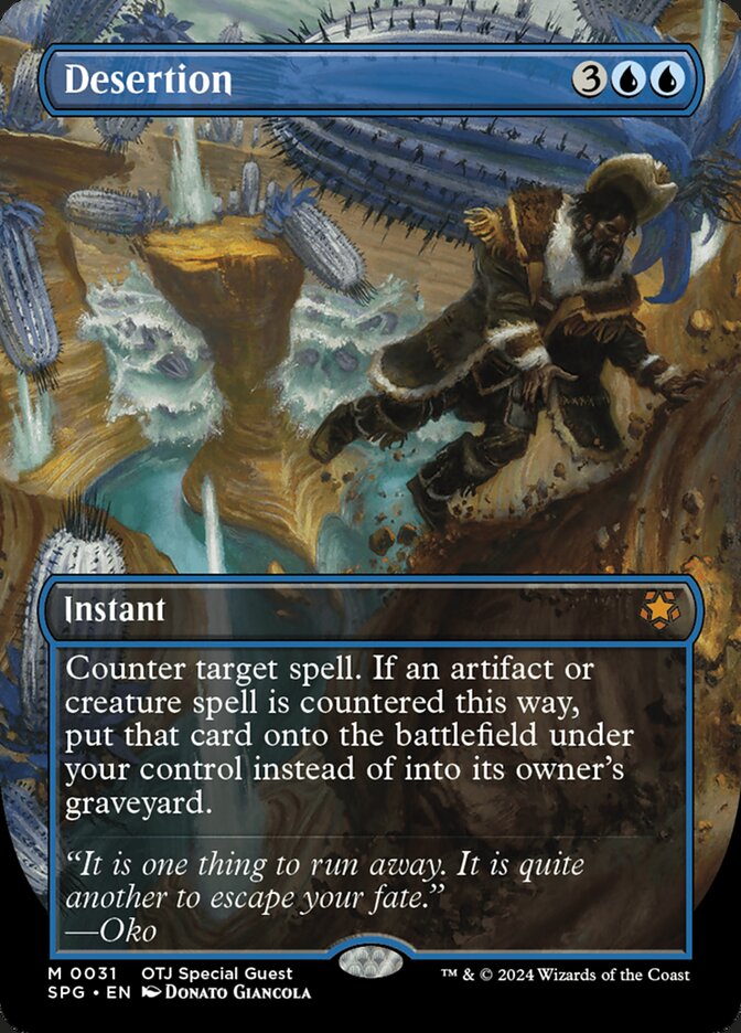 desertion Dallas MTG