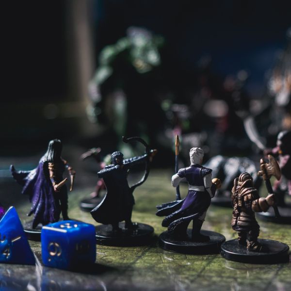 A party of Houston DND with different character classes.