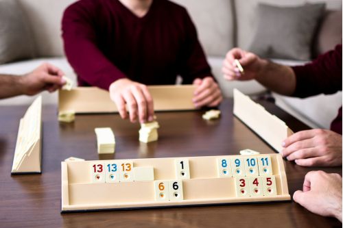 Texas Tabletop Games Players Playing in Cafe